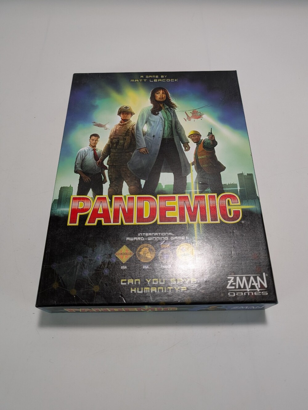Pandemic Board Game - Open Box - Unpunched & Unplayed